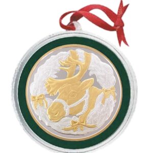 "Christmas Reindeer" Medallion