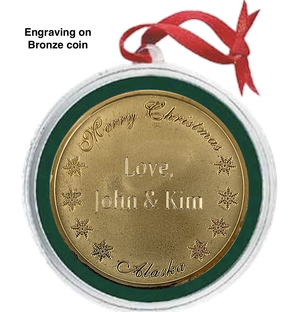 "Christmas Deer" Medallion - Image 9