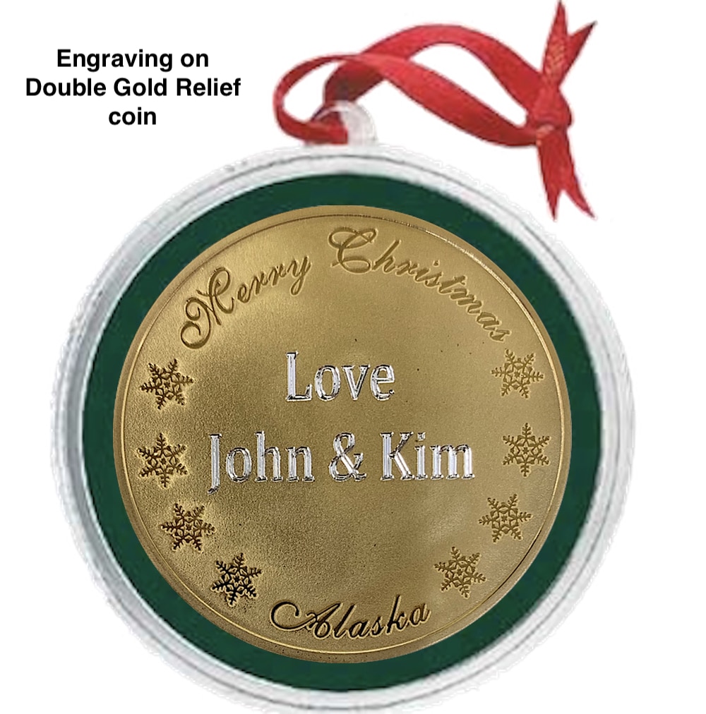 "Christmas Deer" Medallion - Image 3