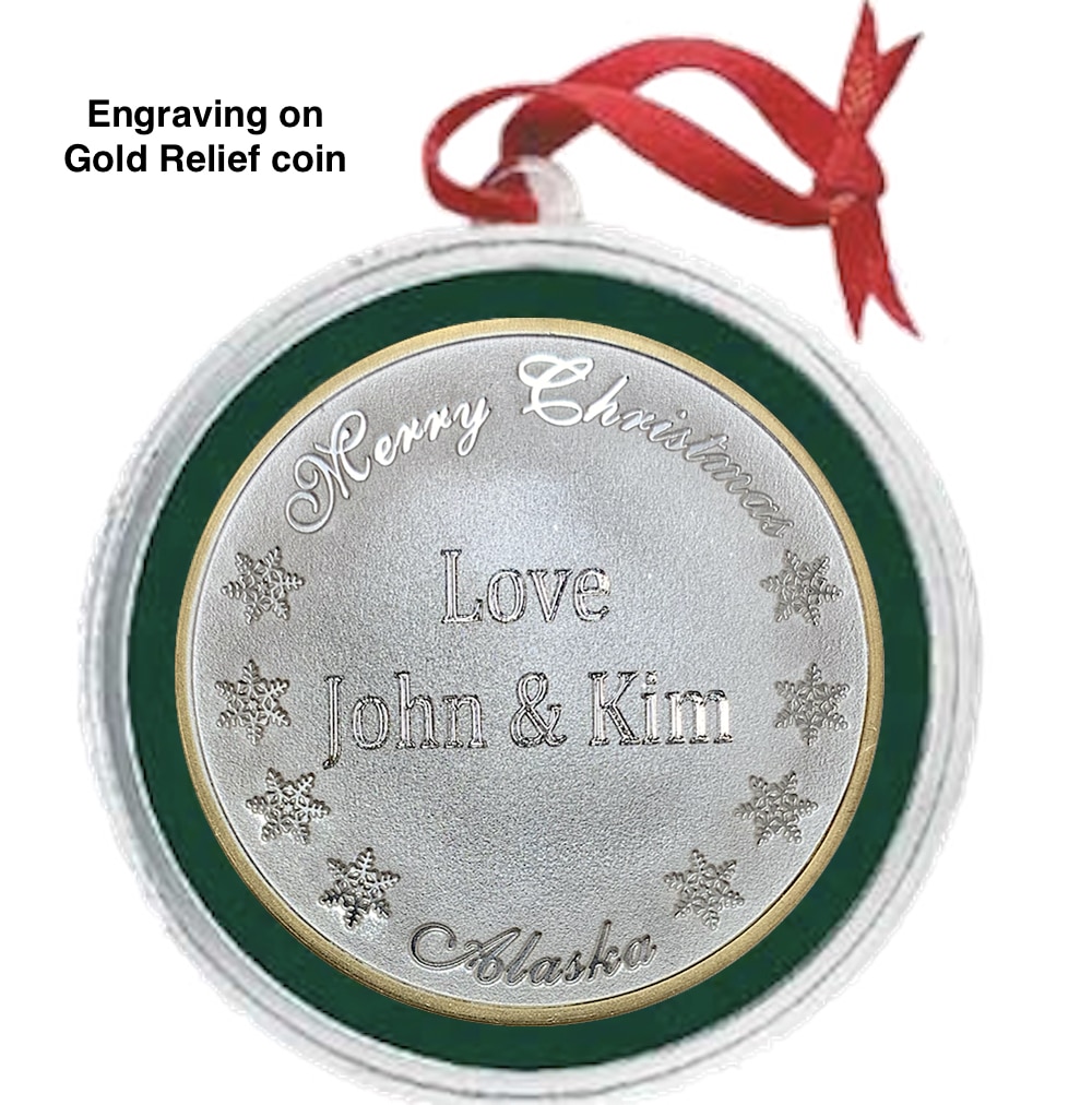 "Christmas Deer" Medallion - Image 5