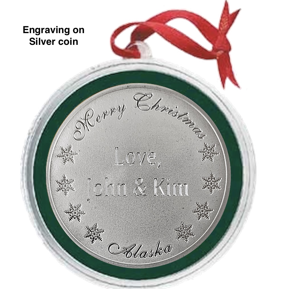 "Christmas Deer" Medallion - Image 7