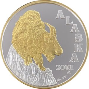 2001 Official State of Alaska Medallion