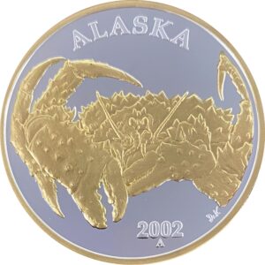2002 Official State of Alaska Medallion