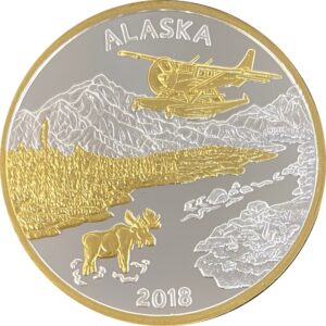2018 Official State of Alaska Medallion