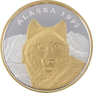 1993 Official State of Alaska Medallion