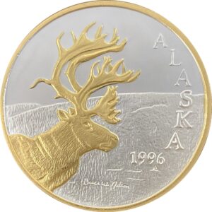 1996 Official State of Alaska Medallion