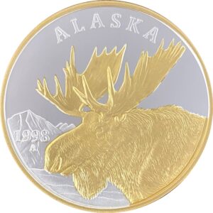 1998 Official State of Alaska Medallion