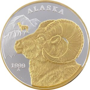 1999 Official State of Alaska Medallion