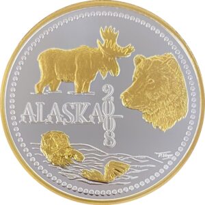 2008 Official State of Alaska Medallion