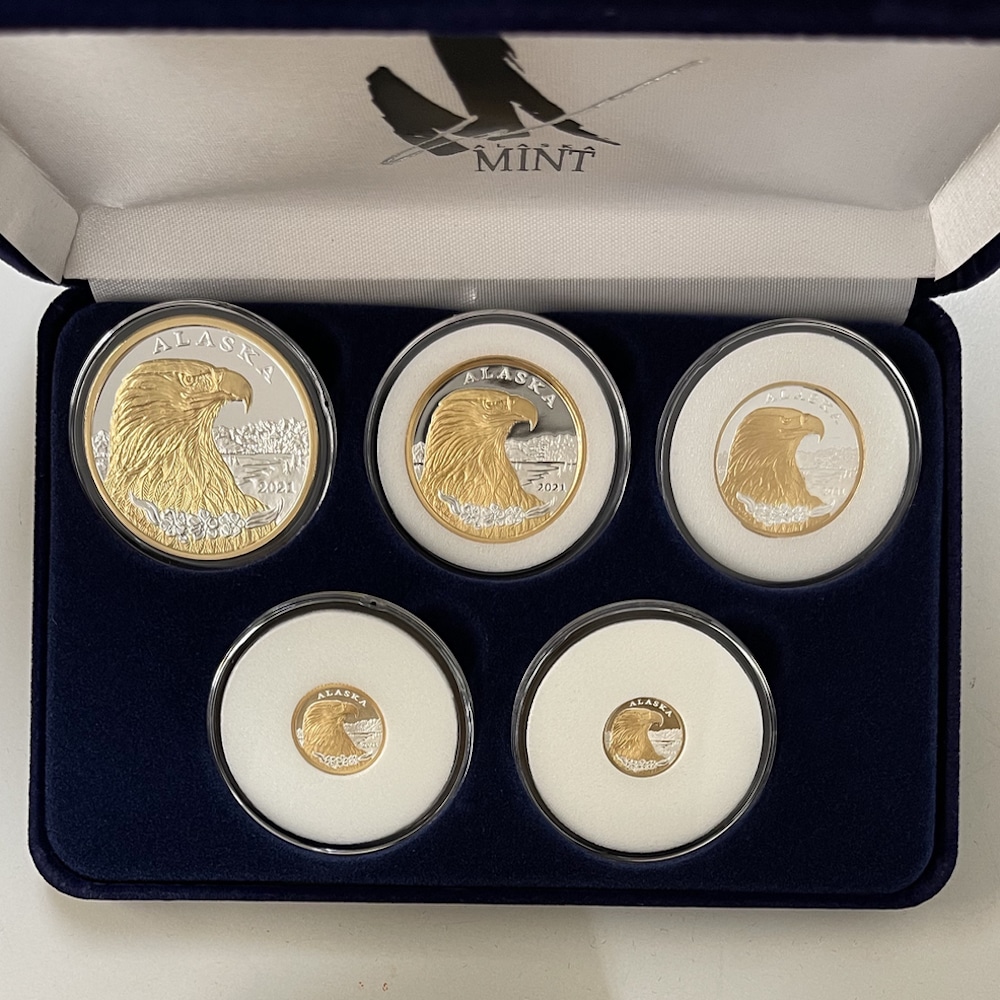 2021 Official State of Alaska "Eagle" Medallion - Image 7