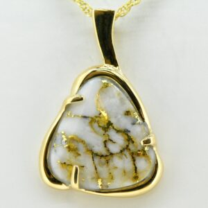 Gold Quartz Pendant PSC115LQX