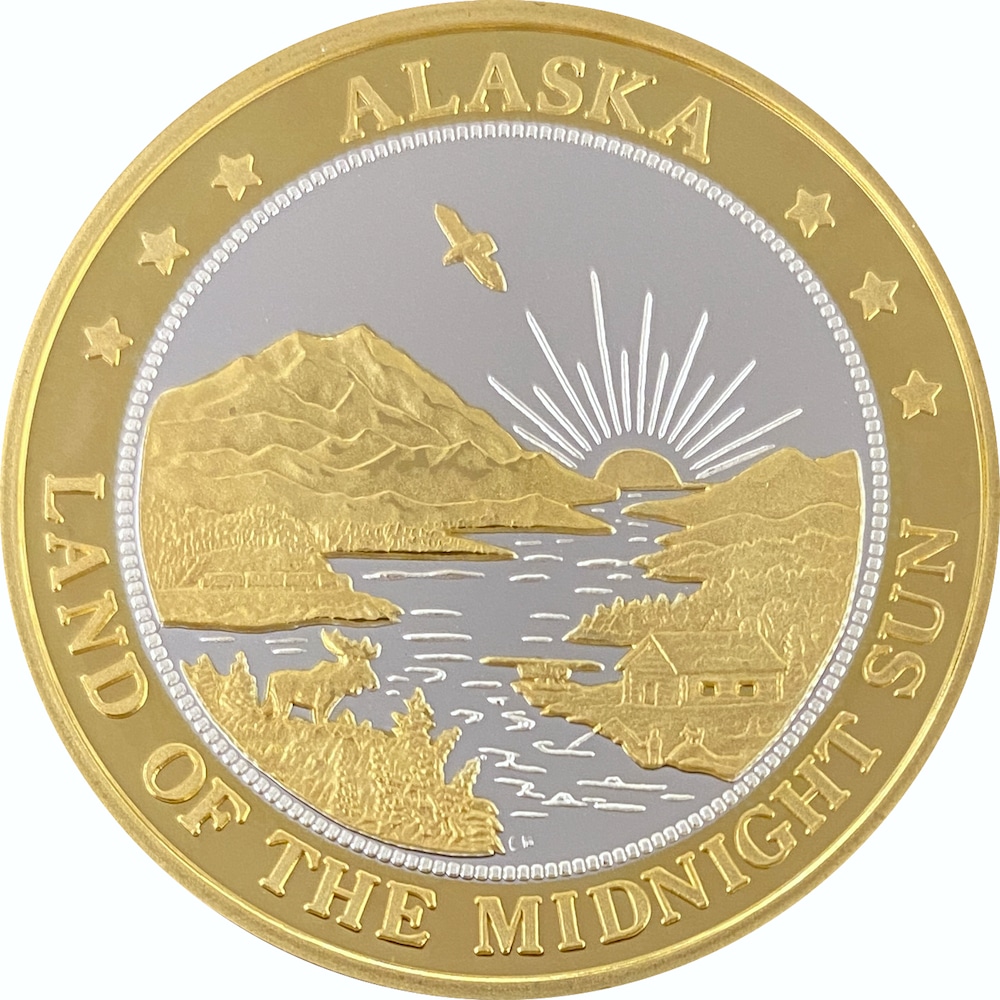 2022 Official Fur Rondy Medallion - Image 2