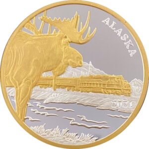 Non-Dated Alaska Railroad Medallion