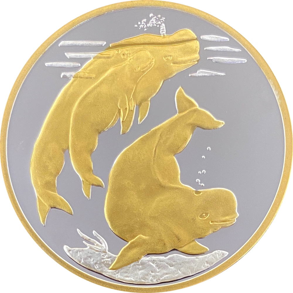 Beluga Whale Medallion