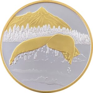 Whale Tail Medallion