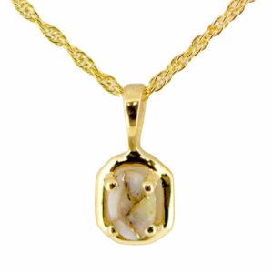 Gold Quartz Pendant PN452Q