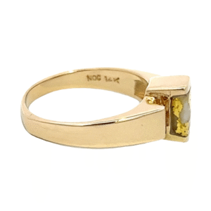 Gold quartz, Ring, Alaska Mint, Diamond, RLDL50D12Q