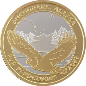2022 Official Fur Rondy Medallion