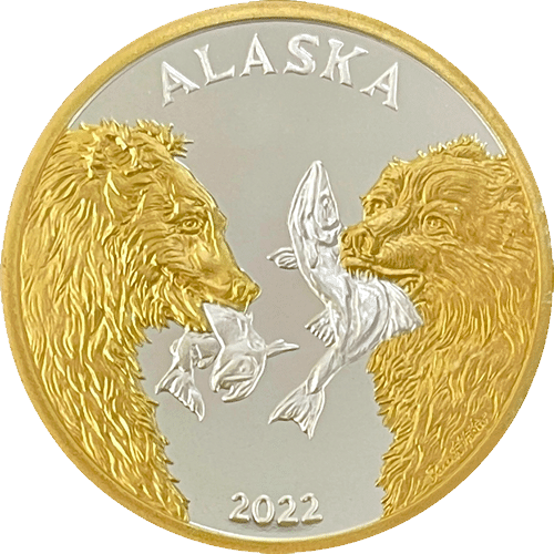 Alaska Official State Medallions