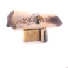 Fossil Ivory with Eagle Head Scrimshaw Artwork