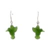 Jade Hummingbird Dangle Earrings