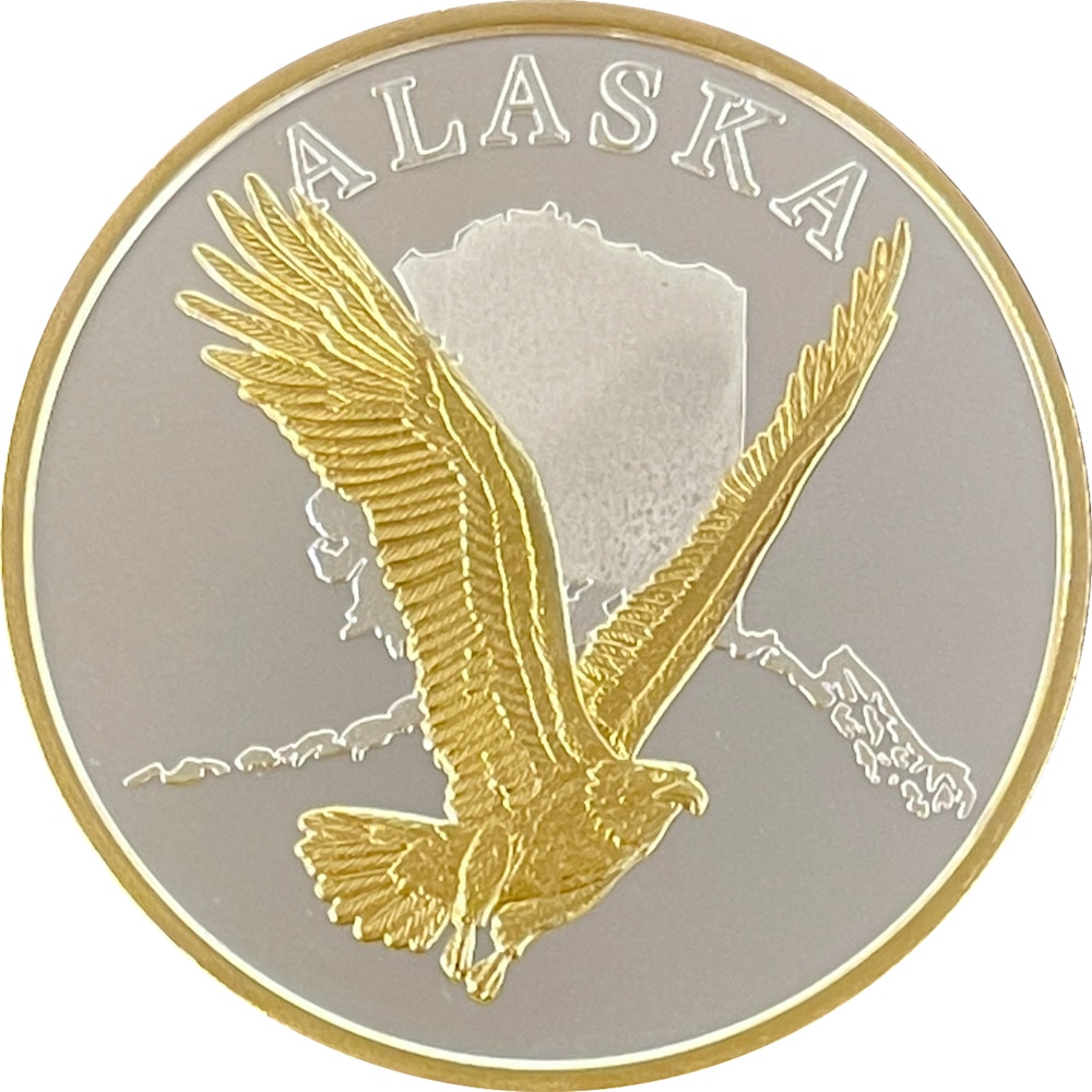 Eagle & Map Medallion