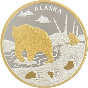 Bear Tracks Medallion