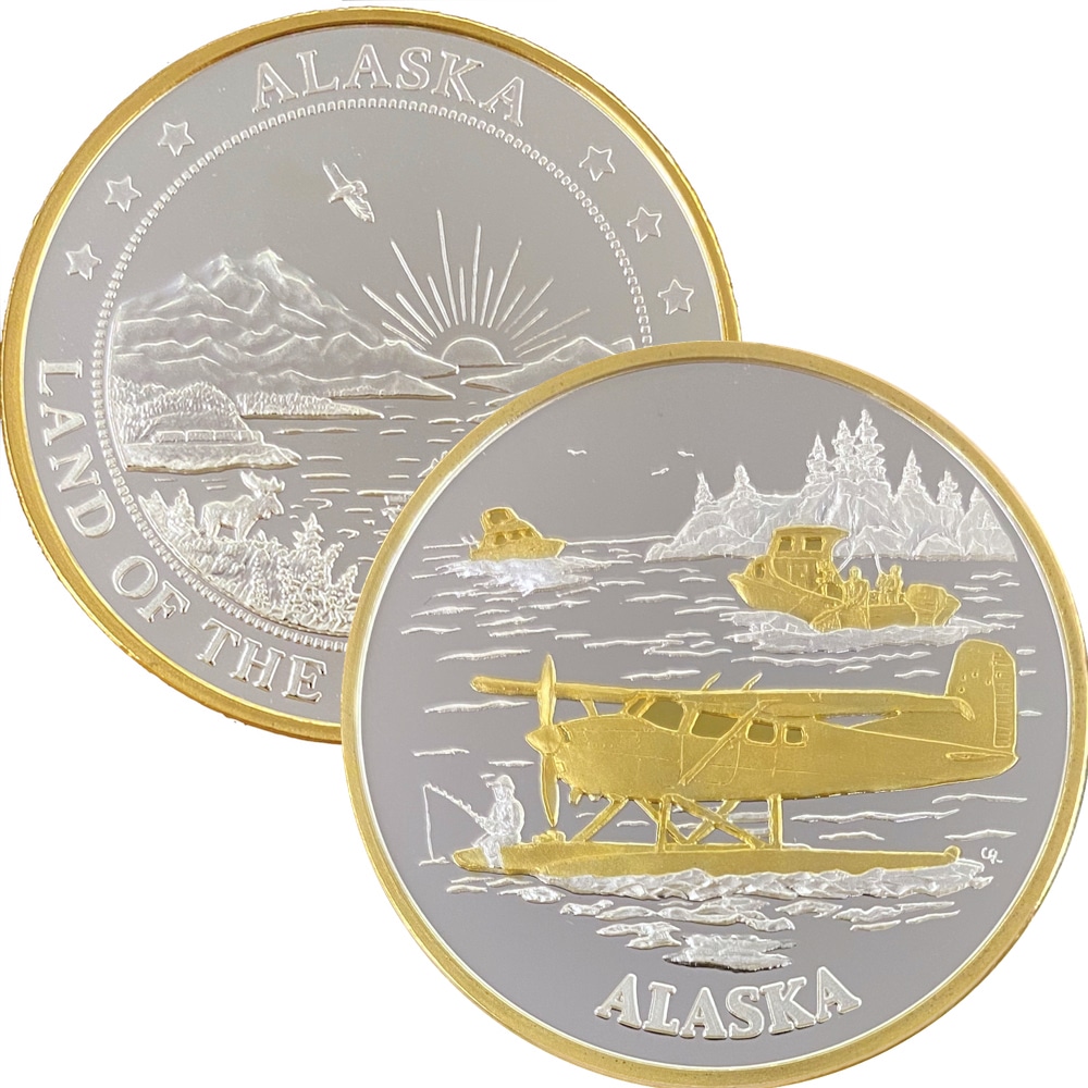 Cessna 185 Aviation Medallion - Image 3