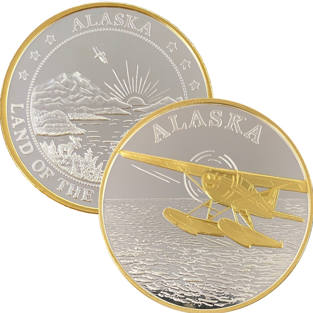 Cessna 180 Aviation Medallion - Image 3