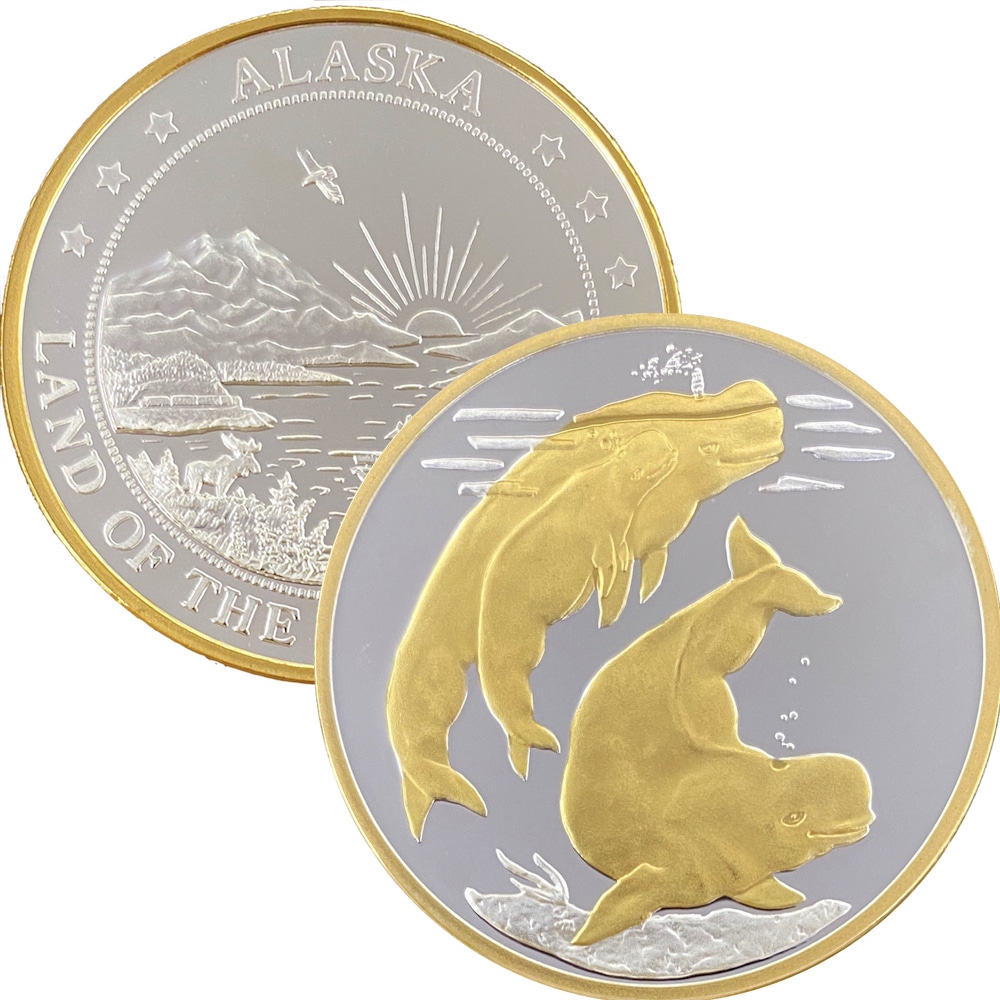 Beluga Whale Medallion - Image 3