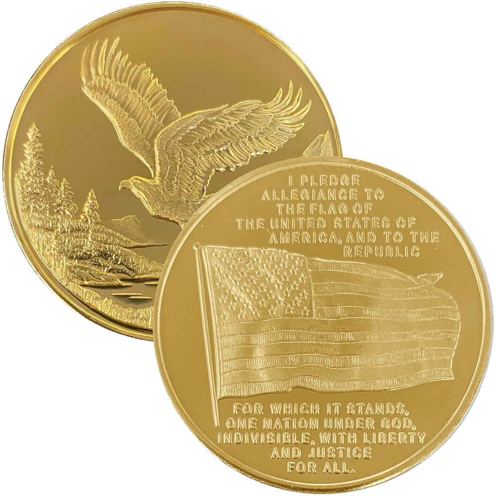 Pledge of Allegiance Medallion - Image 5