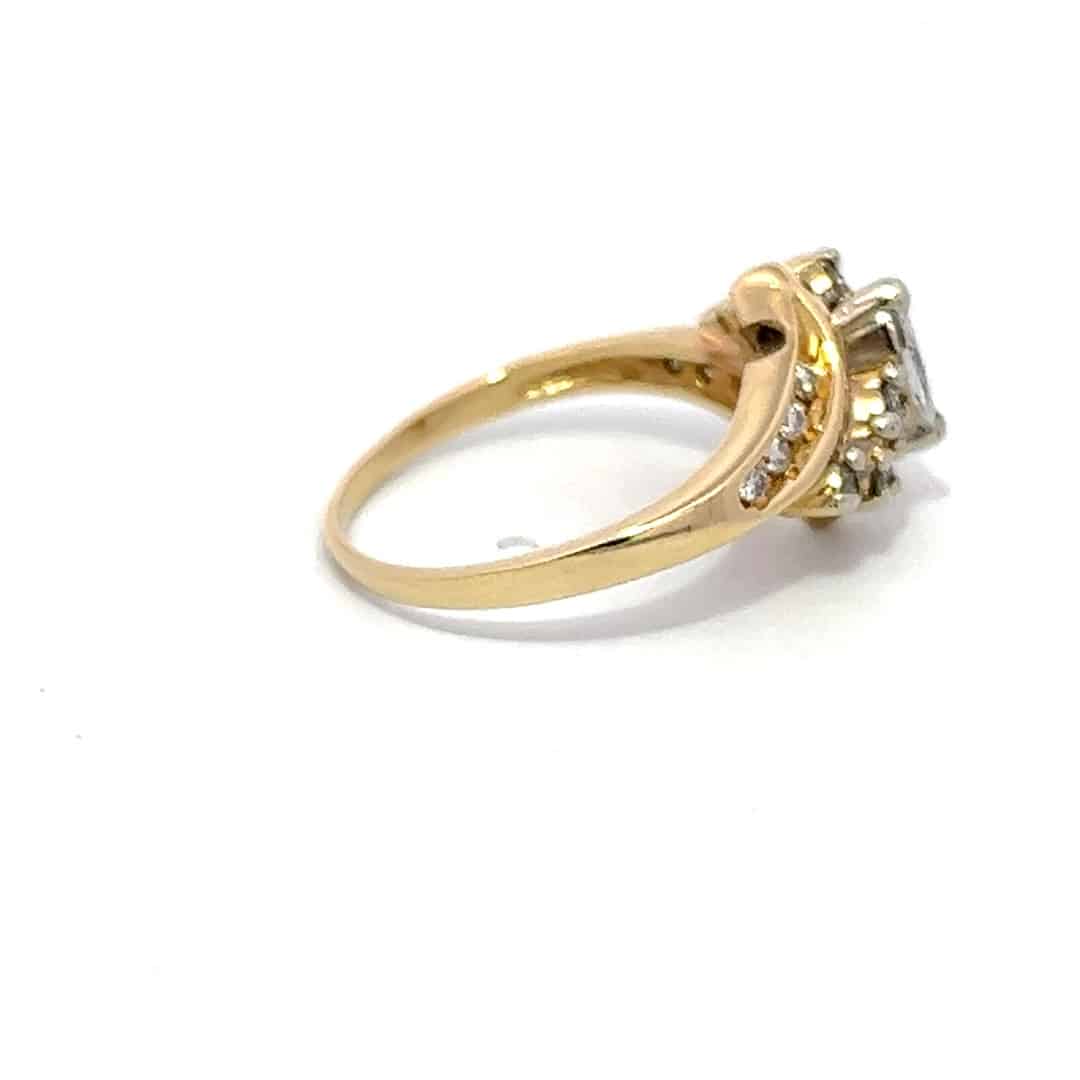 Estate ring, Alaska Mint, 14k, Diamond, estate 5923 $725