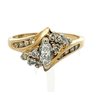 Estate ring, Alaska Mint, 14k, Diamond, estate 5923 $725