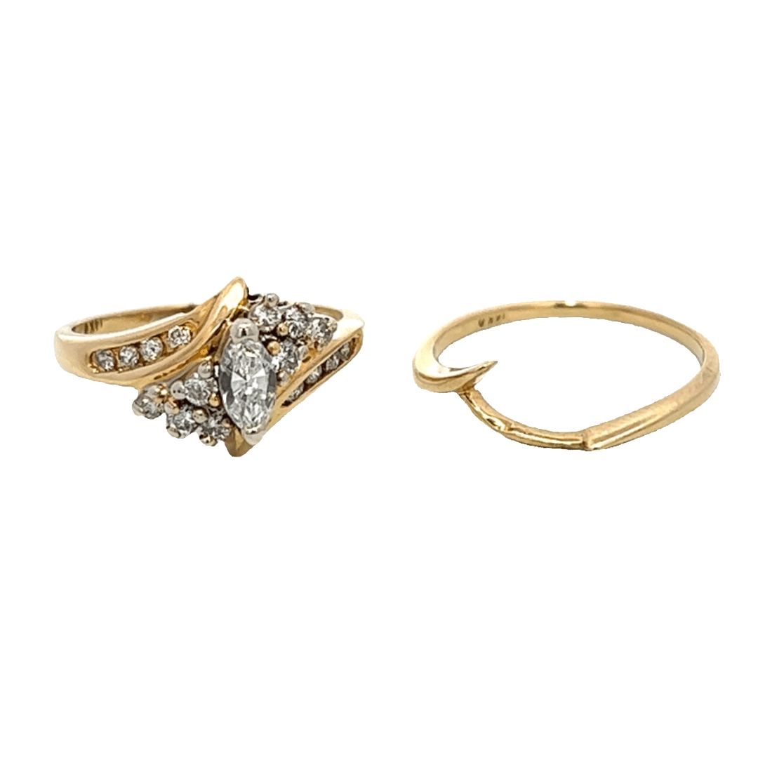 Estate ring, Alaska Mint, 14k, Diamond, estate 5923 $725