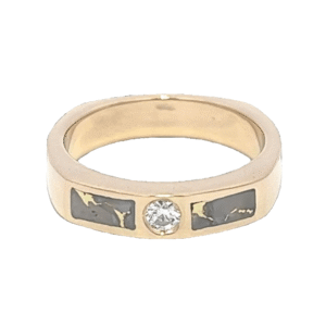 Gold quartz, Ring, Alaska Mint, Diamond, Yellow Gold, 237G2 $1495