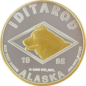 1995 Official Iditarod Medallion