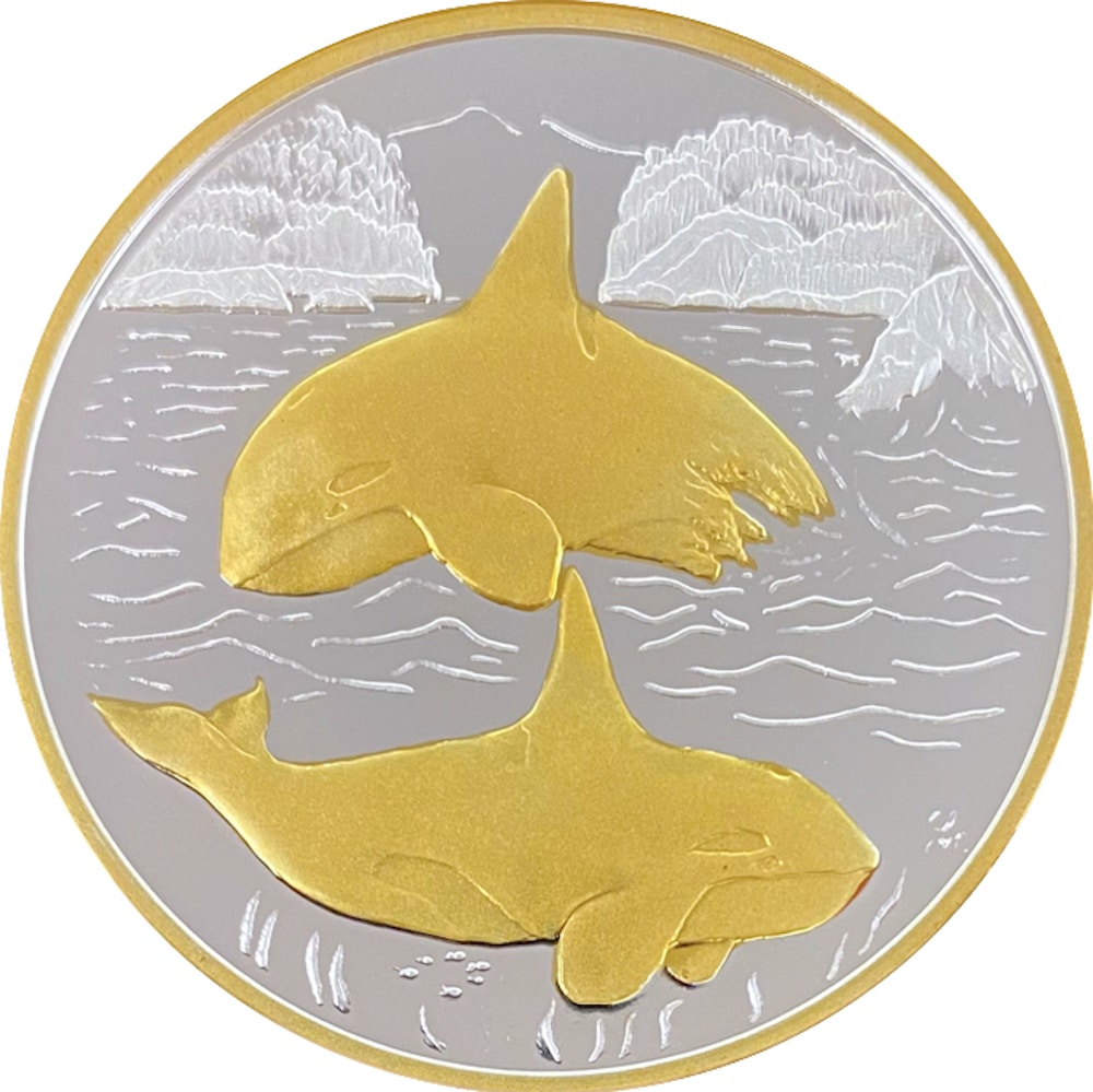 Orca Whale Medallion