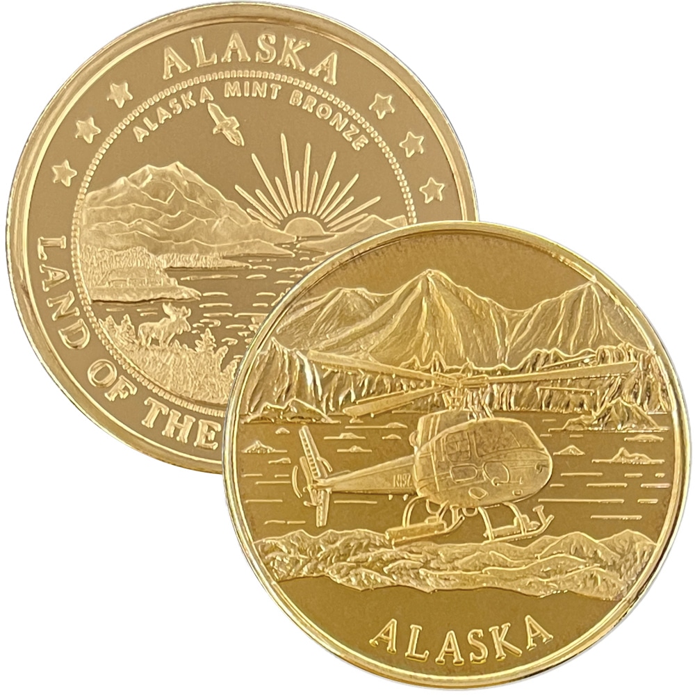 Glacier Helicopter Medallion - Image 5