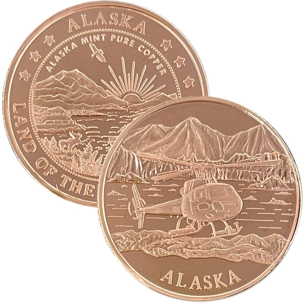 Glacier Helicopter Medallion - Image 6