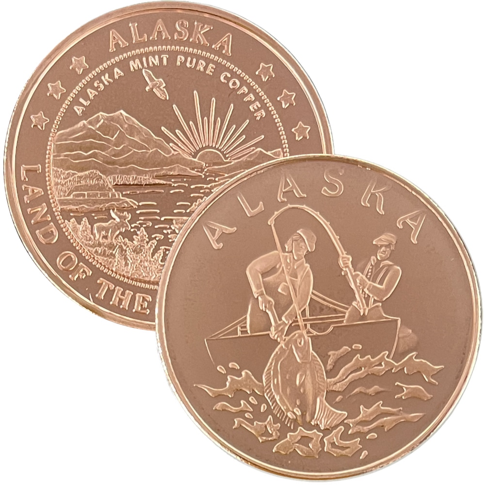 Halibut Fishing Medallion - Image 6