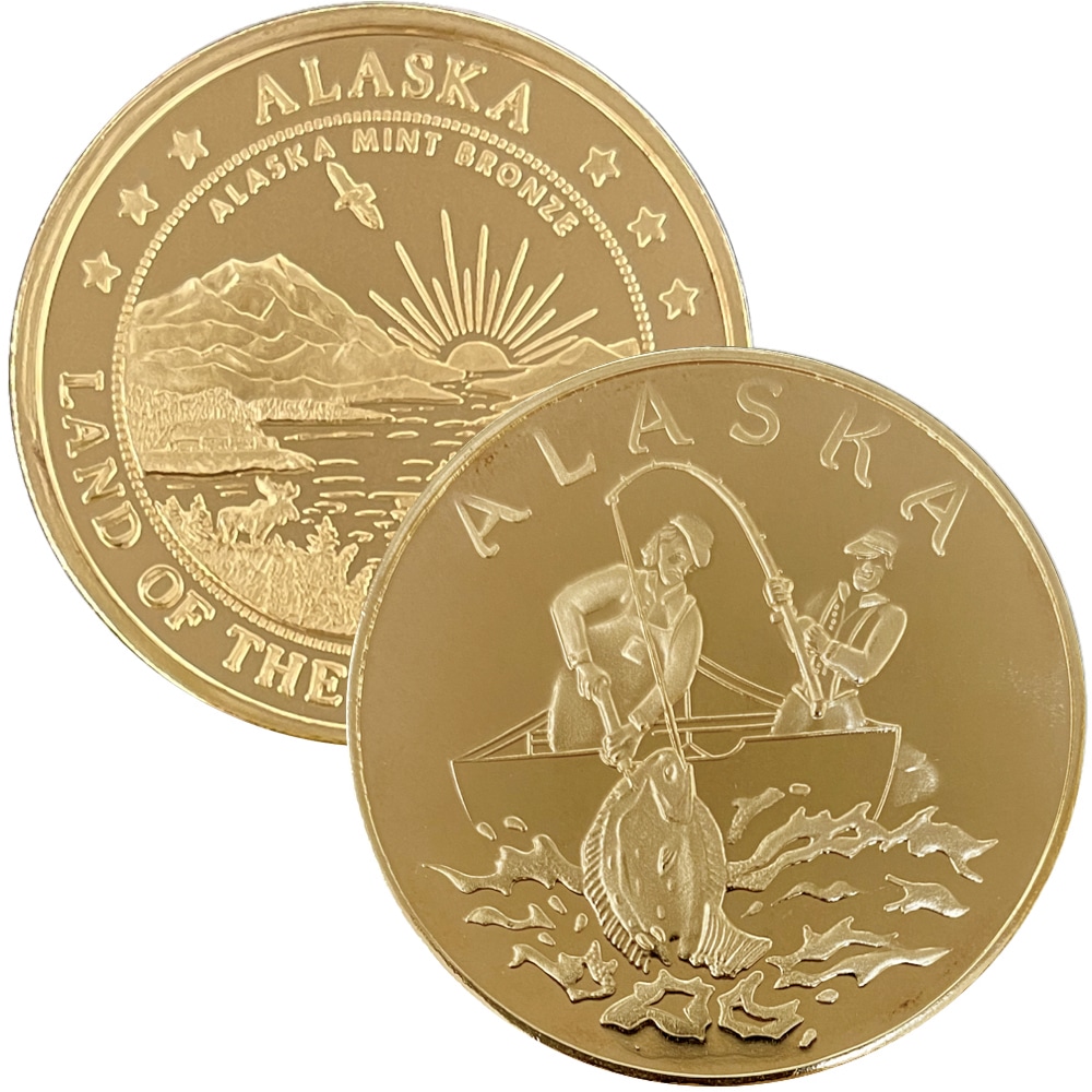Halibut Fishing Medallion - Image 5