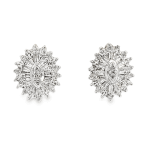 .30ct Diamond Estate Earrings, Alaska Mint