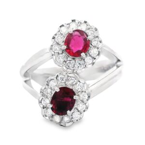 Platinum .96ct Ruby Ring, Alaska Mint