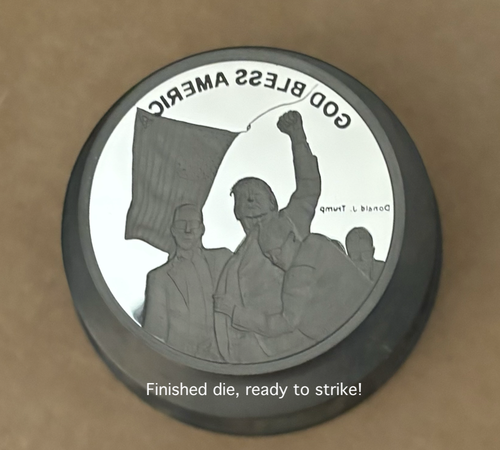 Donald Trump - God Bless America - Proof Medallion - Image 5