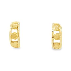 Gold Nugget Earrings