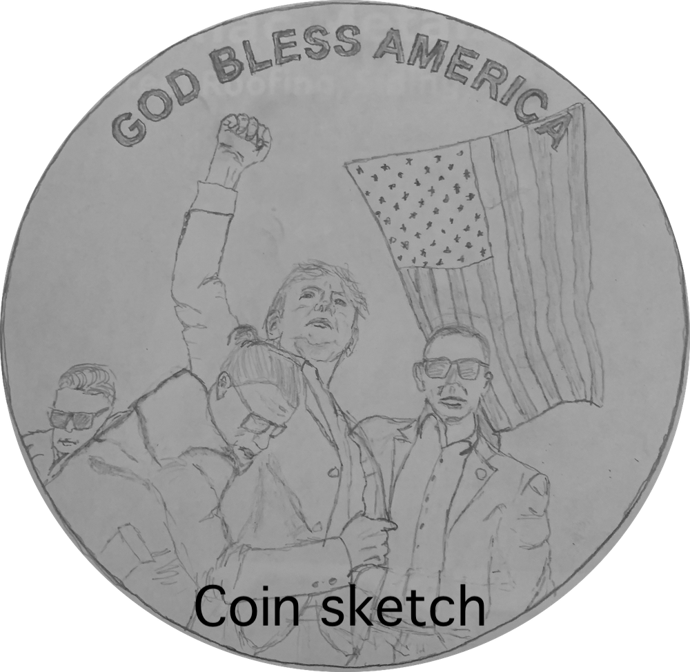 Donald Trump - God Bless America - Proof Medallion - Image 14