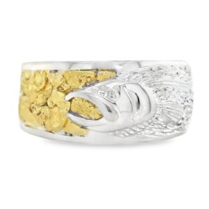 Nugget & Silver Men's Rings