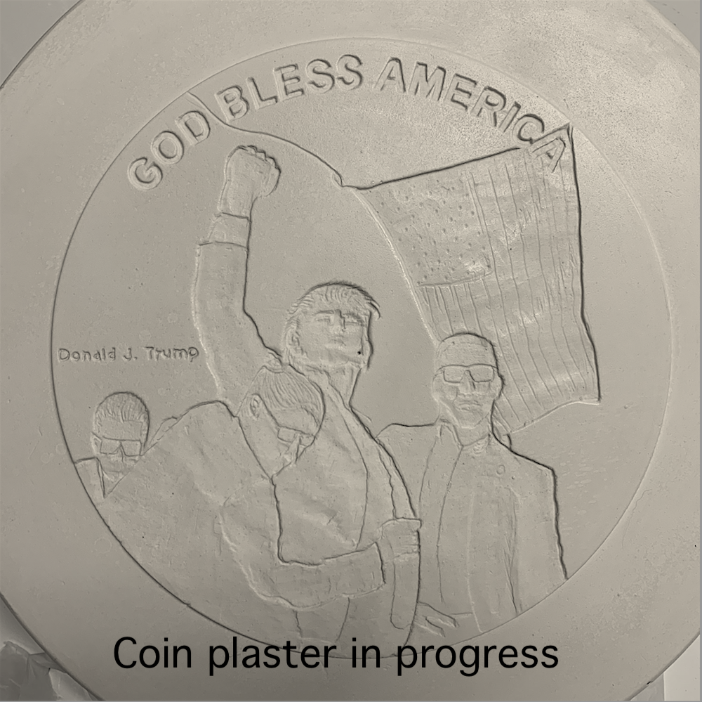 Donald Trump - God Bless America - Proof Medallion - Image 13