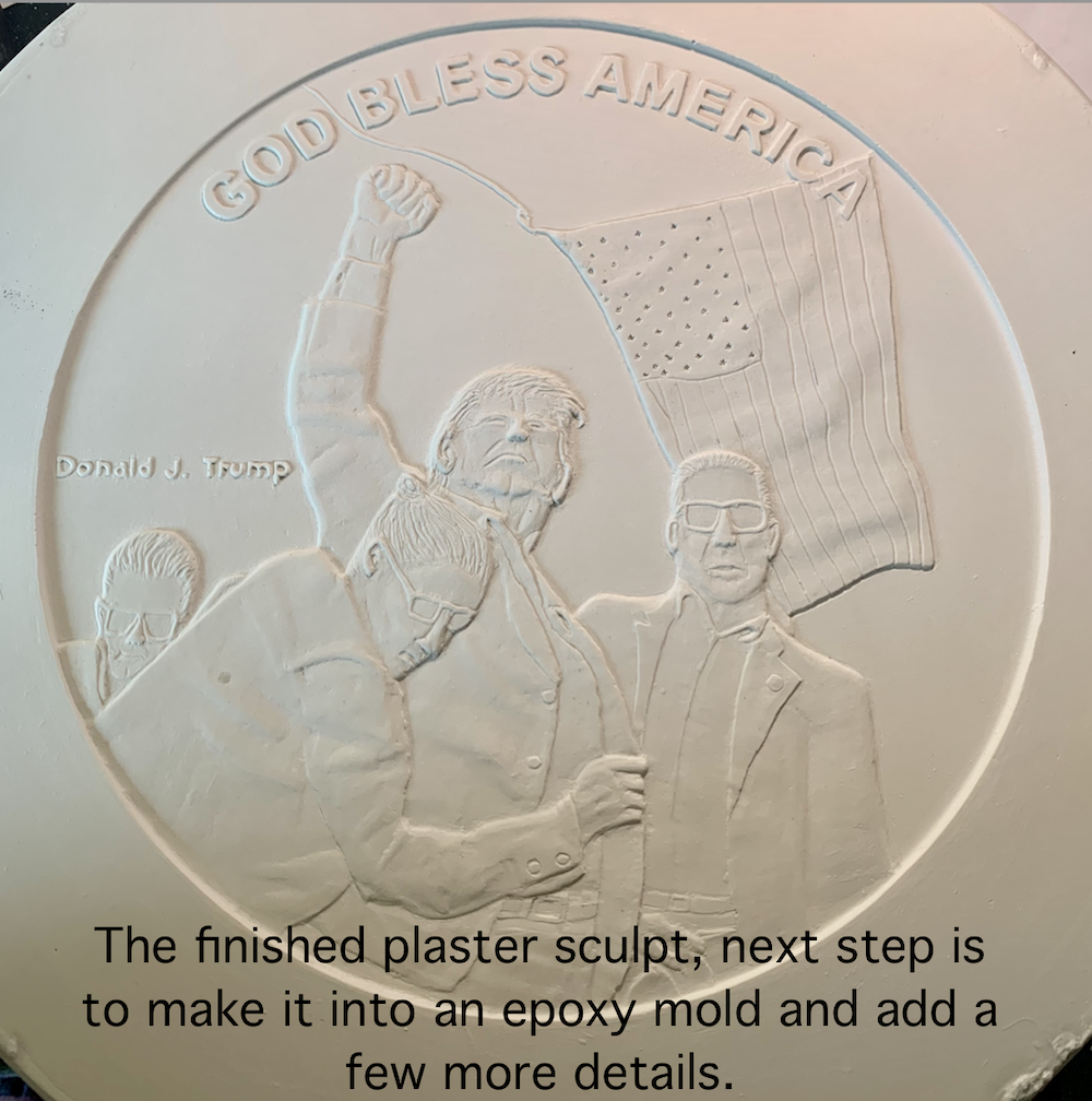 Donald Trump - God Bless America - Proof Medallion - Image 12