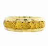 Men's Gold Nugget Ring, Alaska Mint